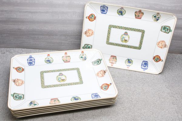 チャイナシーズ 6枚セット MAEBATA 角皿 大皿 China Seas