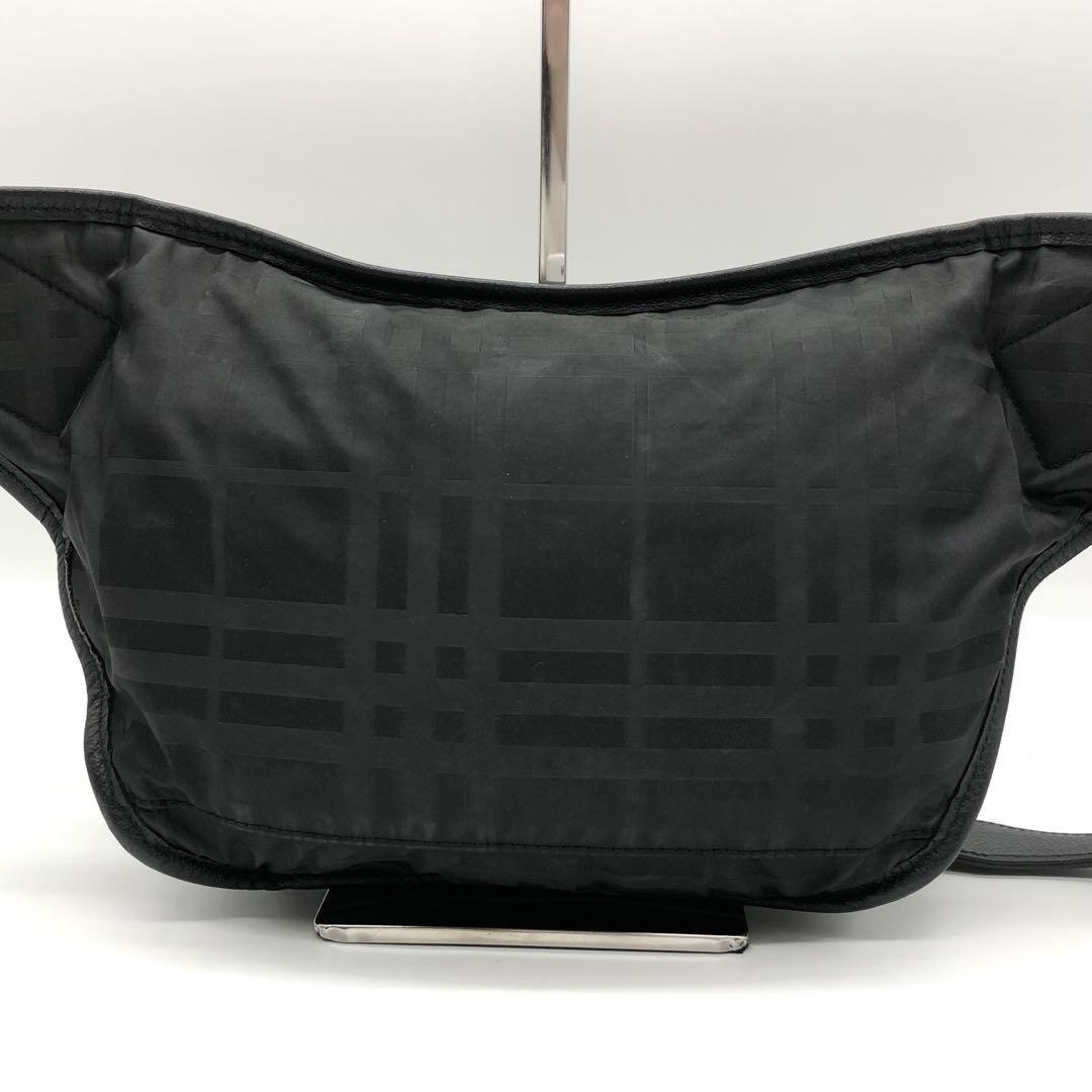 1円【美品】BURBERRY バーバリーブラックレーベル クロスボディ