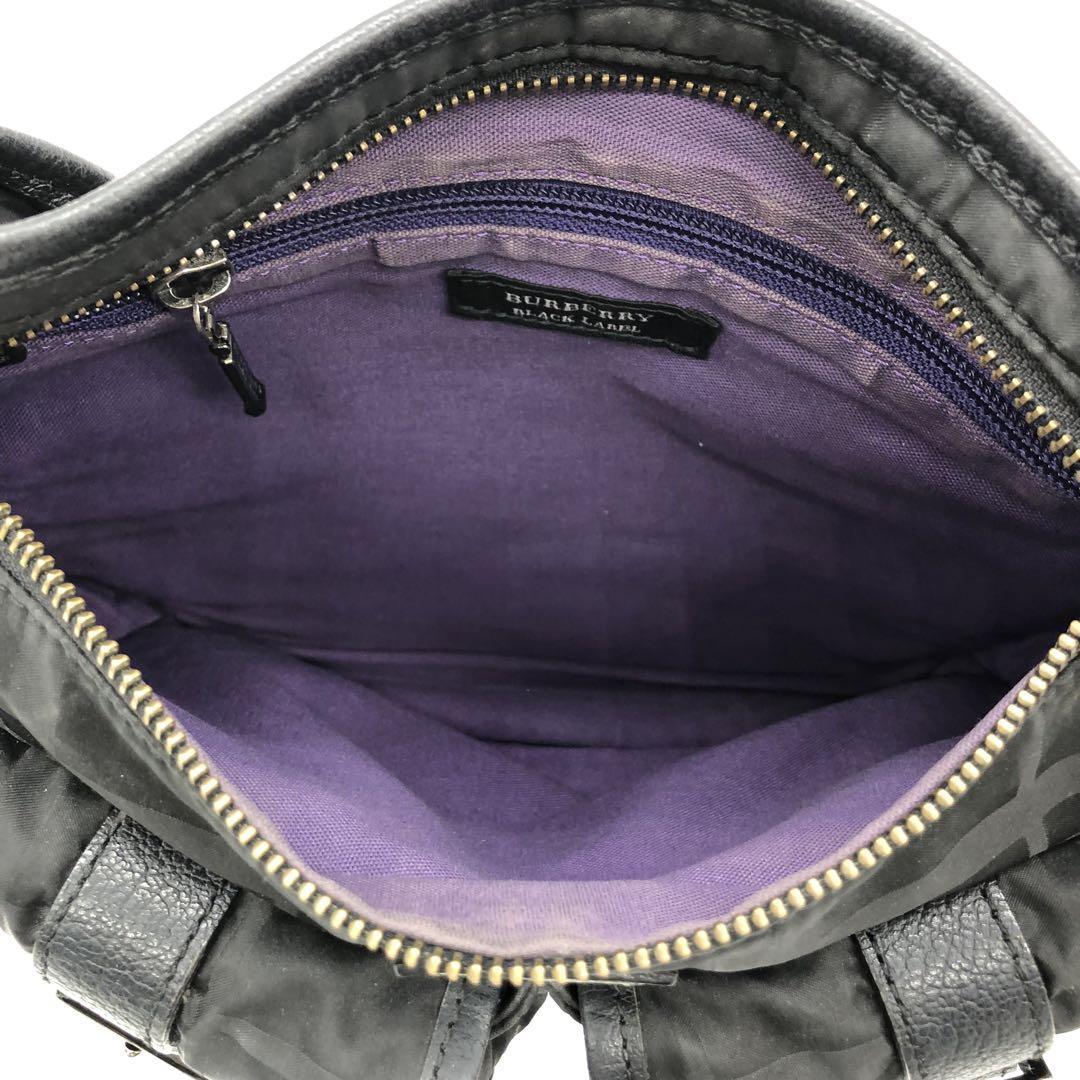 1円【美品】BURBERRY バーバリーブラックレーベル クロスボディ 