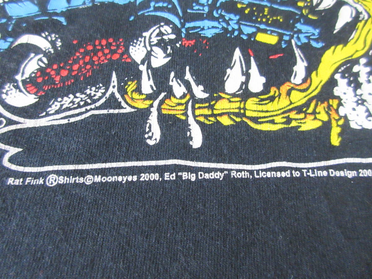 ◎2000年・EdRoth・ラットフィンク・ビンテージTシャツ・奇跡の未使用 