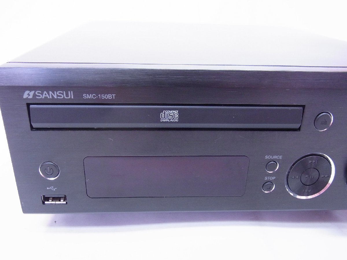 SANSUI ステレオシステム】SMC-150BT サンスイ CDステレオシステム
