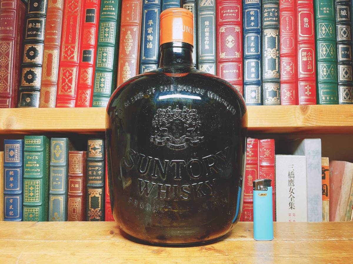 特級表記 特大サイズ サントリー オールド 4000ml 空瓶 非売品 店頭用 