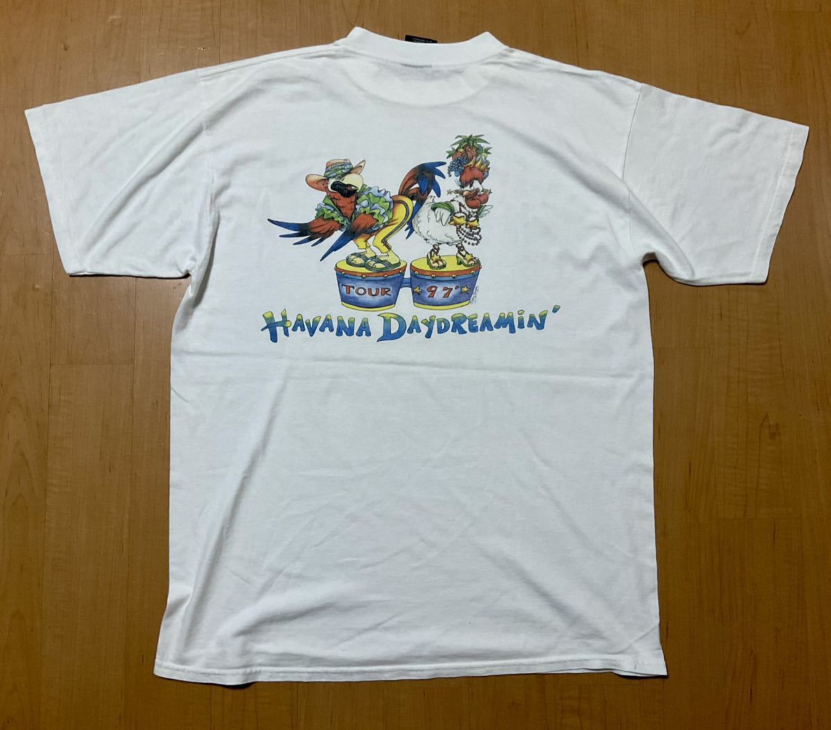 激レア‼︎】Jimmy Buffett バンドt 90s コピーライト有り｜ファッション