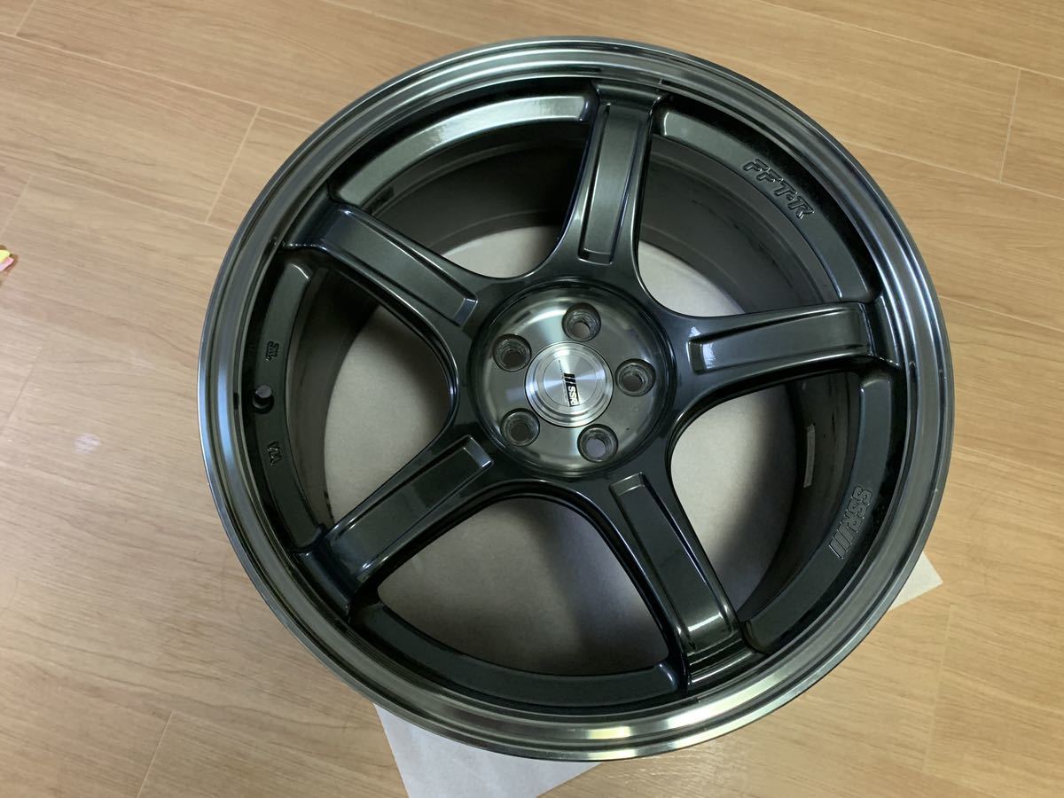 SSR 美味しく GTX03 18インチ9.5j +38 PCD100-5Hタイヤ付き