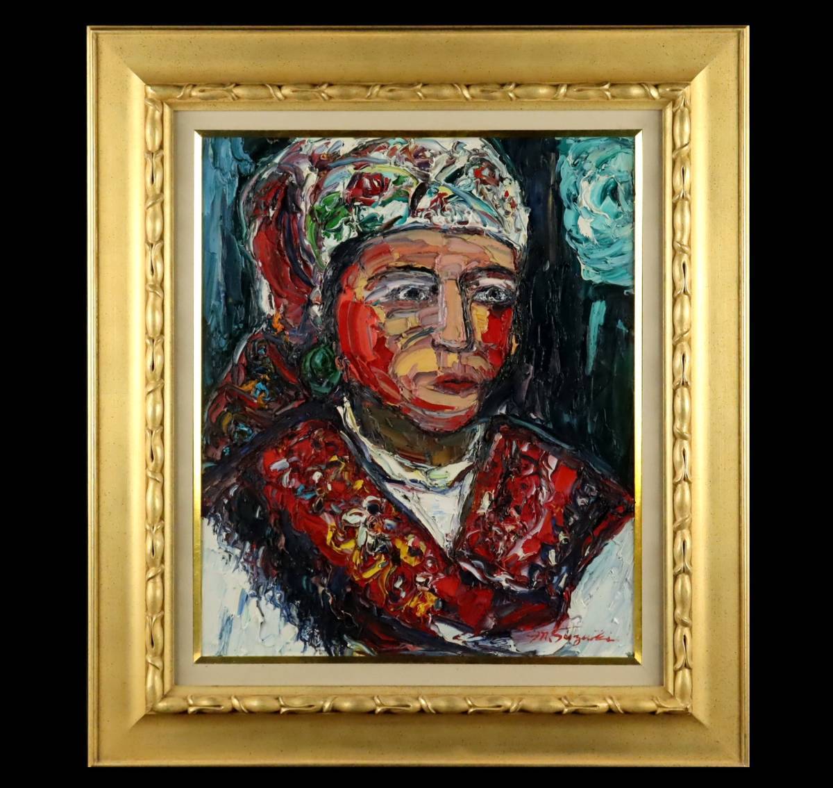 2026年最新Yahoo!オークション 【真作】【WISH】石阪春生「女のいる