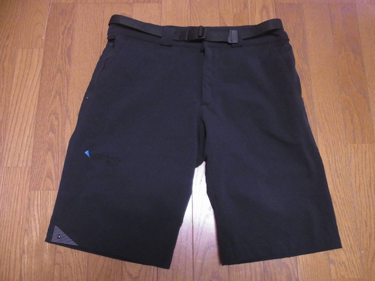 236-26/良品/KLATTERMUSEN/クレッタルムーセン/BYGGVIR SHORTS/BYGGVIR ショーツ/ショートパンツ/L/ブラック