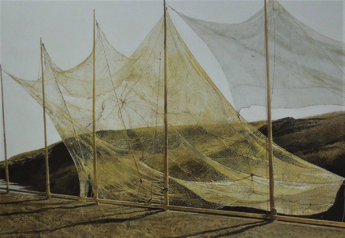 7月値下げ 入手困難 210万円 真作 300枚限定 Andrew Wyeth