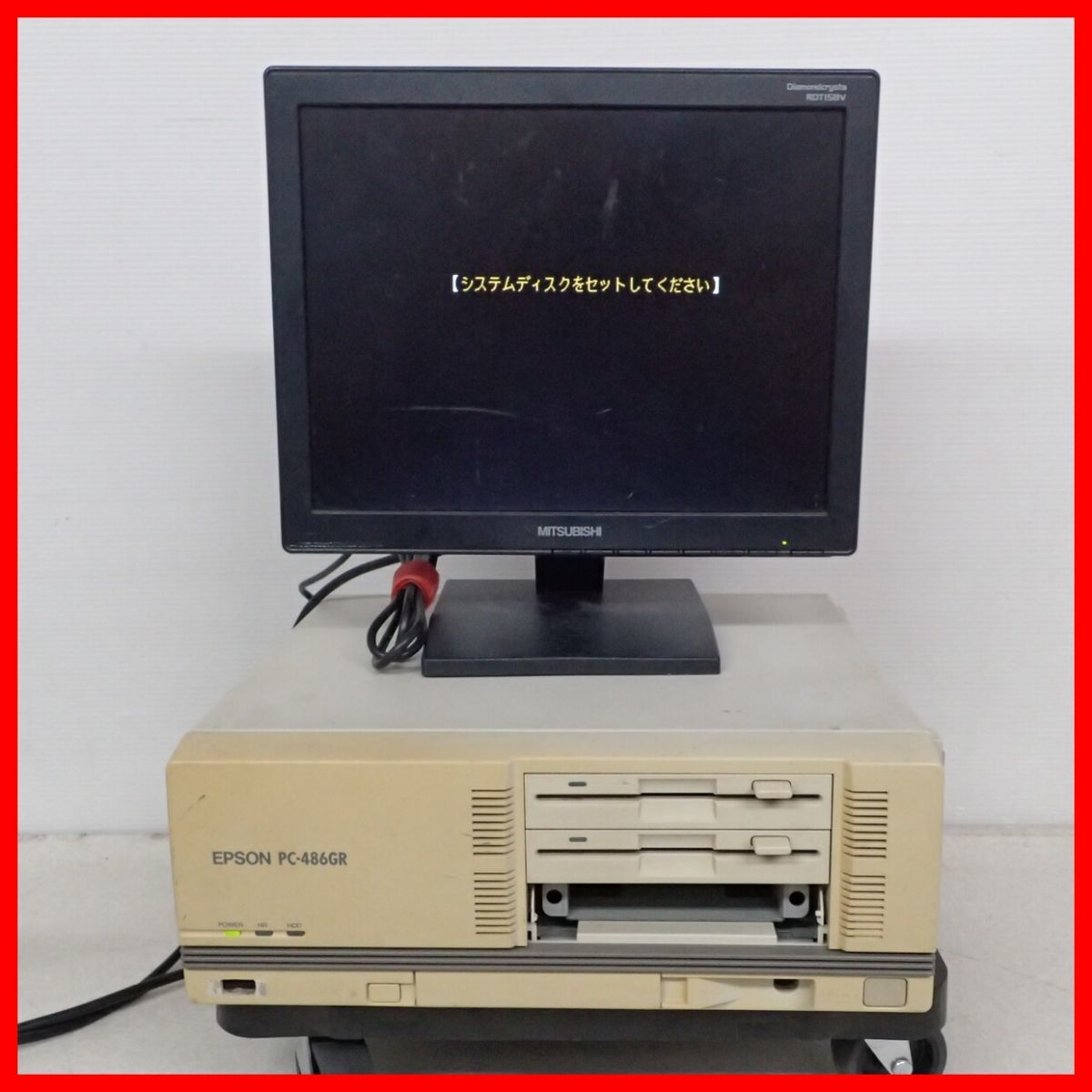 ◇EPSON PC-486GR(PC486GR5) 本体のみ レトロPC セイコーエプソン 
