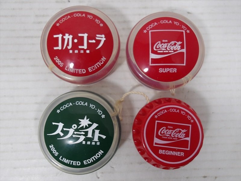 70 ヨーヨーコレクション コカ コーラ/スプライト ヨーヨー 4ヶセット