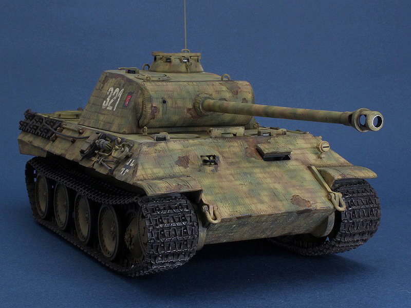 フリウルモデル ATL-08 1/35 金属可動履帯 パンター A.G/ヤークト