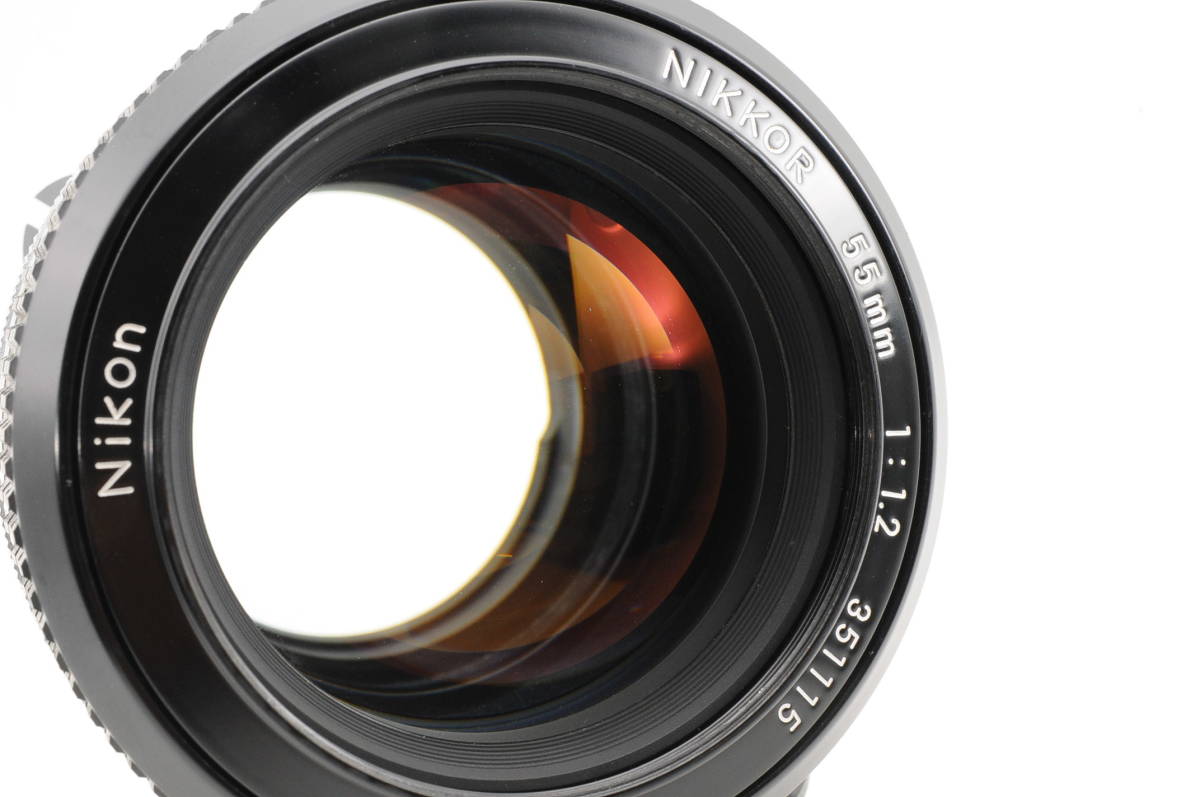 ☆美品!! 動作確認済み☆ Nikon ニコン NEW NIKKOR 55mm F1.2 大口径  