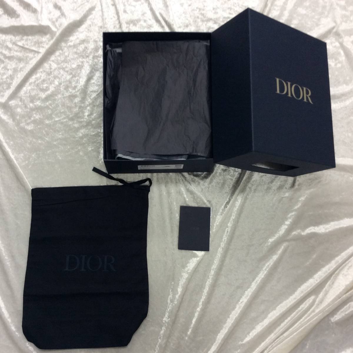 Dior 空箱 保存袋付き 2個セット レディース