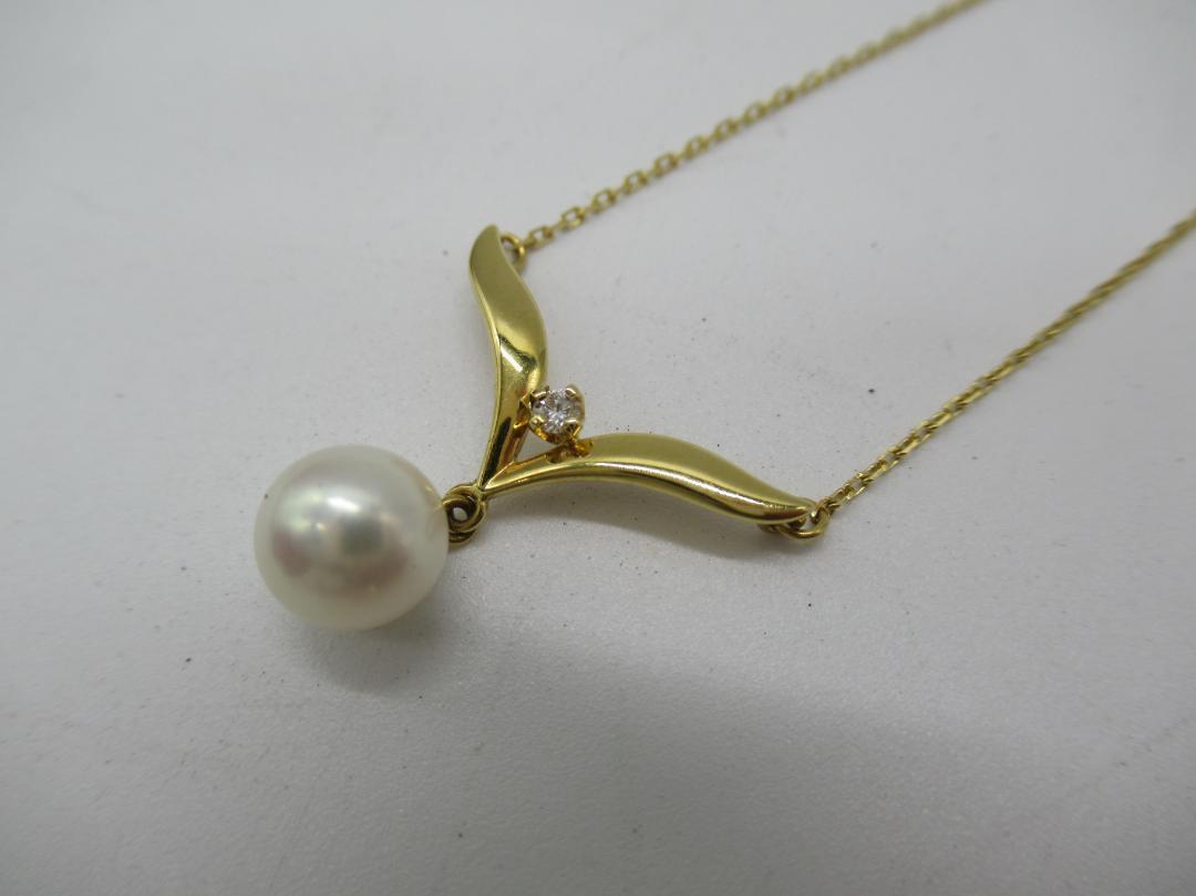 美品 ミキモト 【20812】MIKIMOTO ミキモト ネックレス パール 美品 ミキモト 【20812】MIKIMOTO ミキモト ネックレス パール