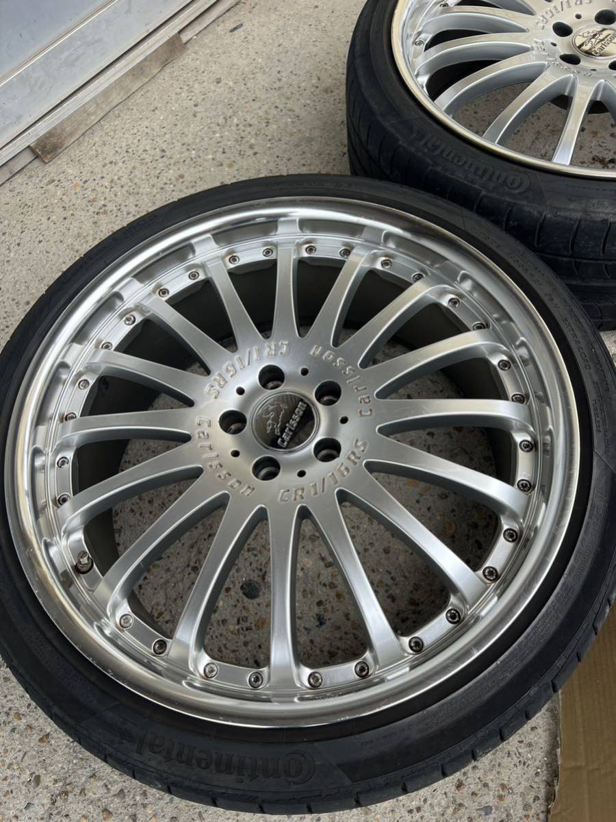 カールソン CR 1/16 RS 21インチ アルミ 9J+40/10J+40 5穴 PCD112 
