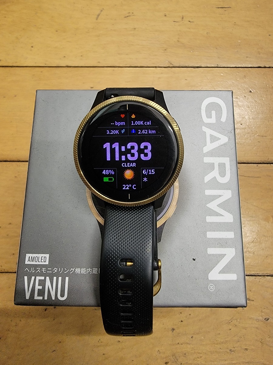 GAMIN ガーミン VENU 売り切ります！(スマートウォッチ本体)｜売買され  