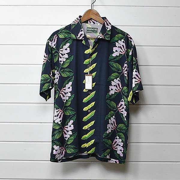 新品 brown by 2-tacs アロハシャツ ブラウン バイ ツータックス navy 