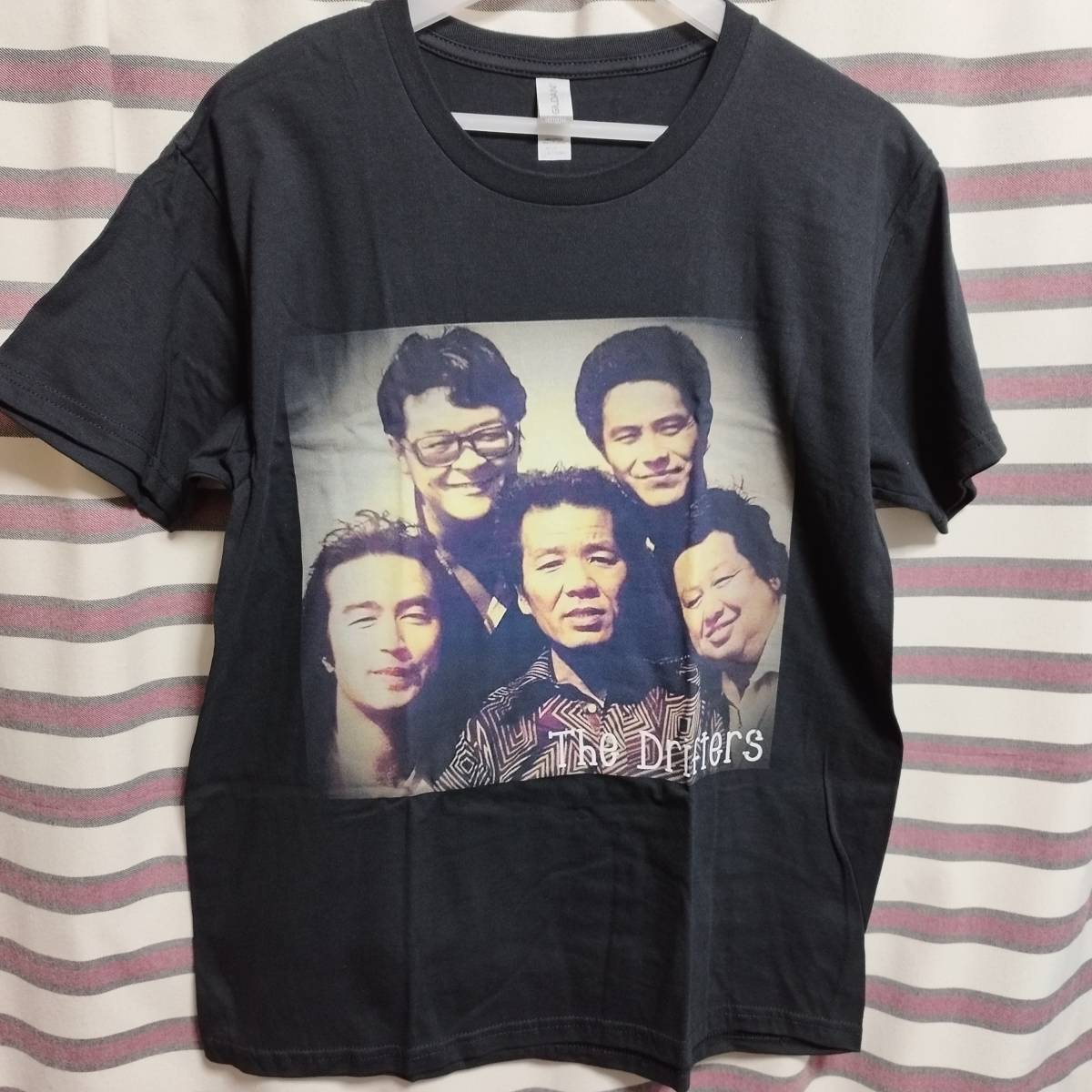 ザ・ドリフターズ レトロ風Tシャツ ◇志村けん 8時だよ全員集合 加藤茶