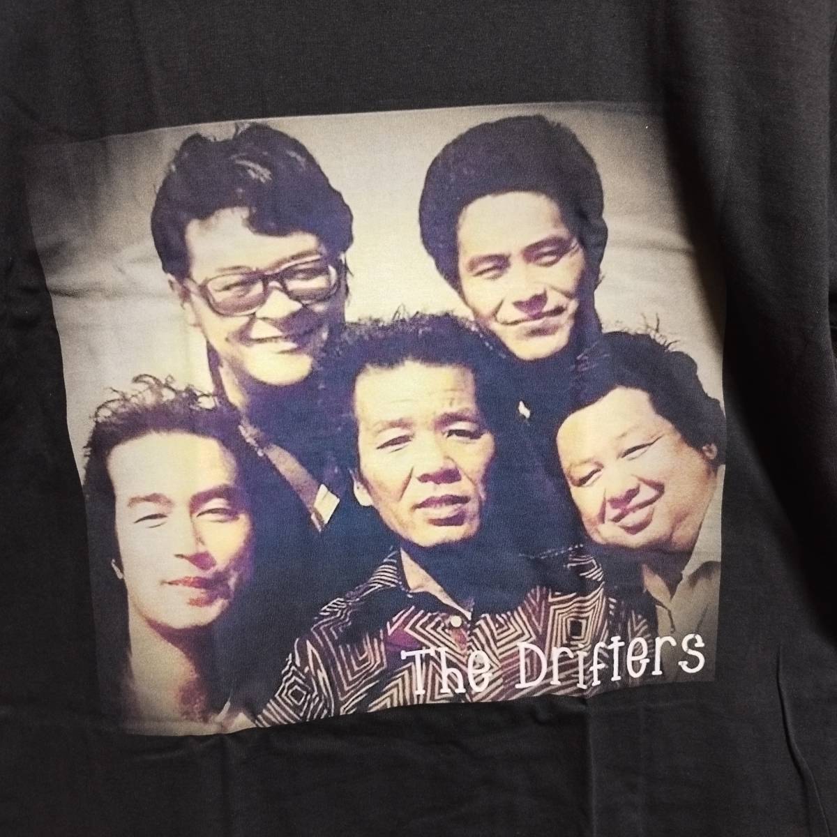 ザ・ドリフターズ レトロ風Tシャツ ◇志村けん 8時だよ全員集合 加藤茶