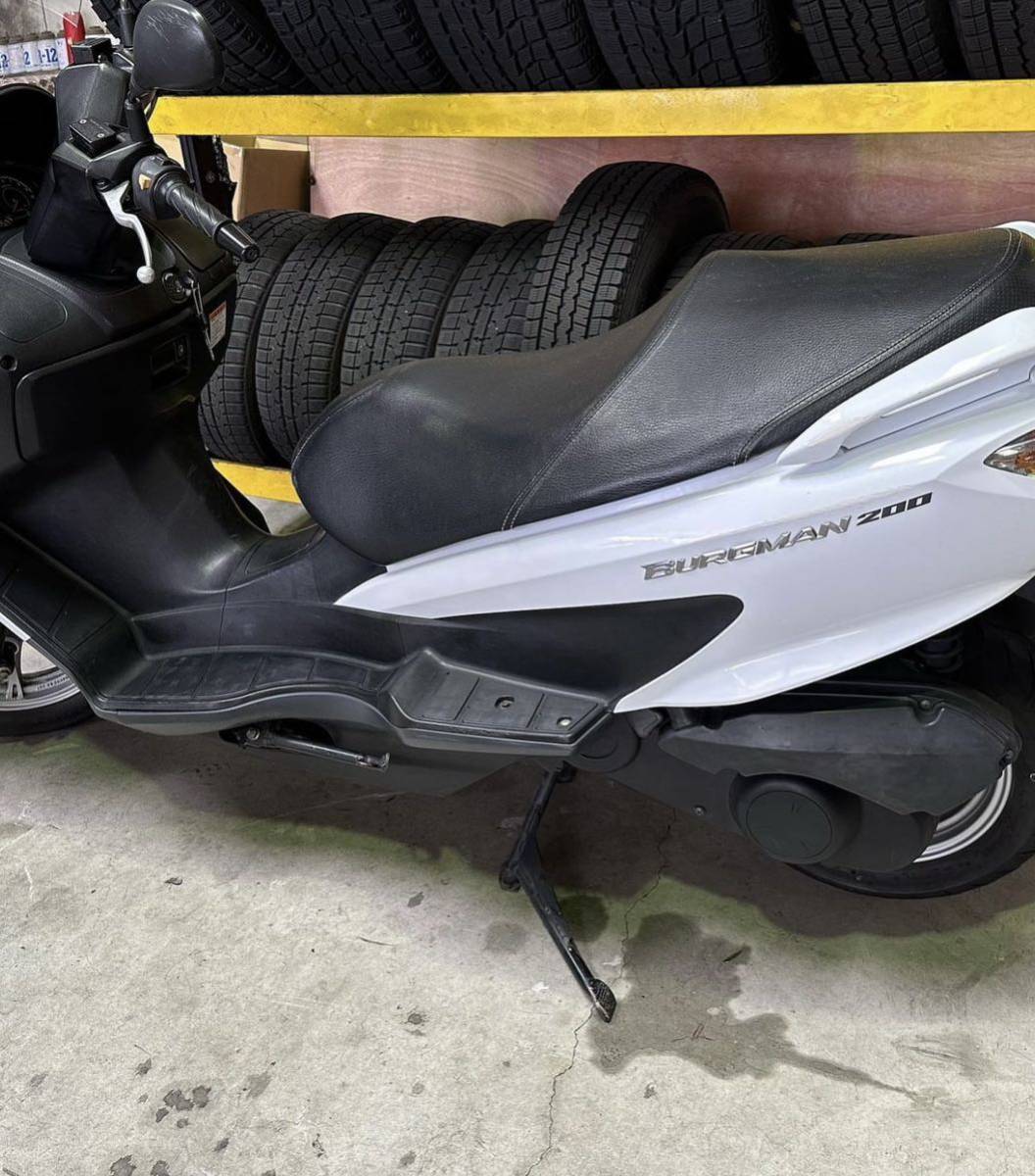 Suzuki:バーグマン200:実働:自賠責付き:エンジン好調:綺麗:送料無料