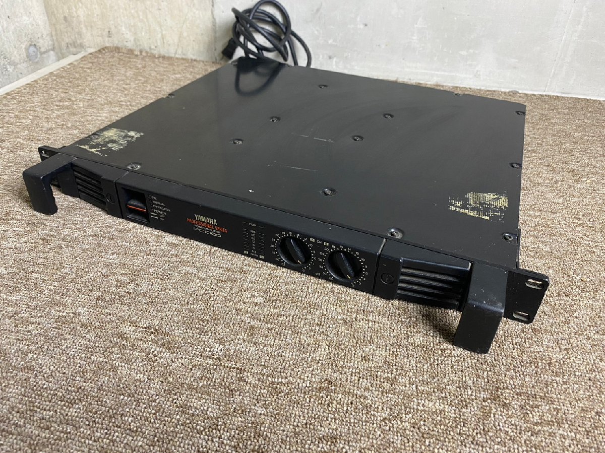 KH060200 YAMAHA/ヤマハ パワーアンプ PC1000 通電OK 直取り歓迎 音響