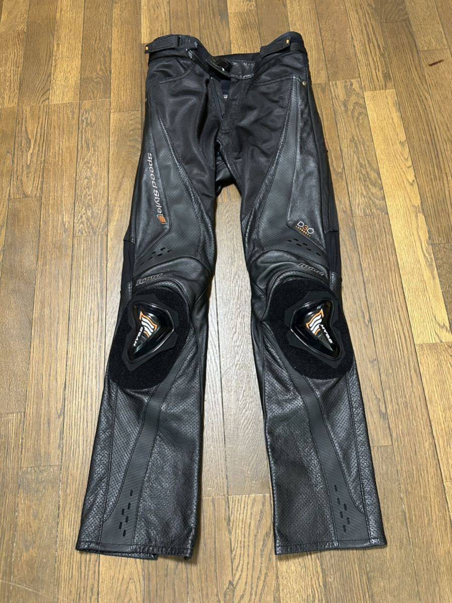 ヒョウドウ　HYOD レザーパンツ パンチングレザー Mサイズ