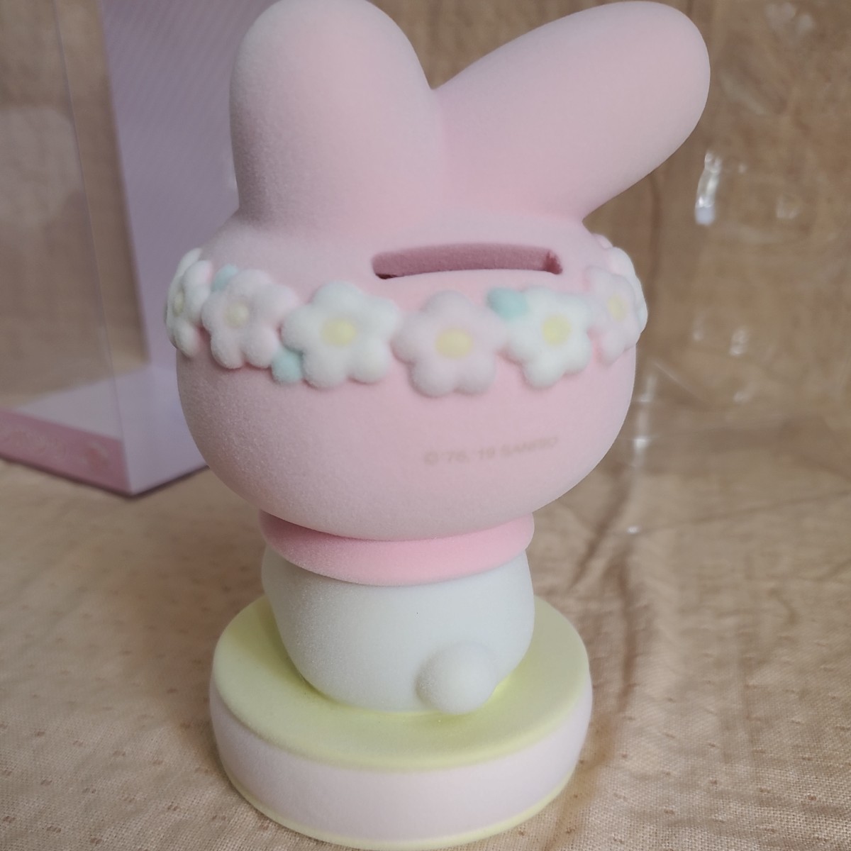 マイメロディ フロッキーソフビコインバンク 貯金箱 サンリオ 