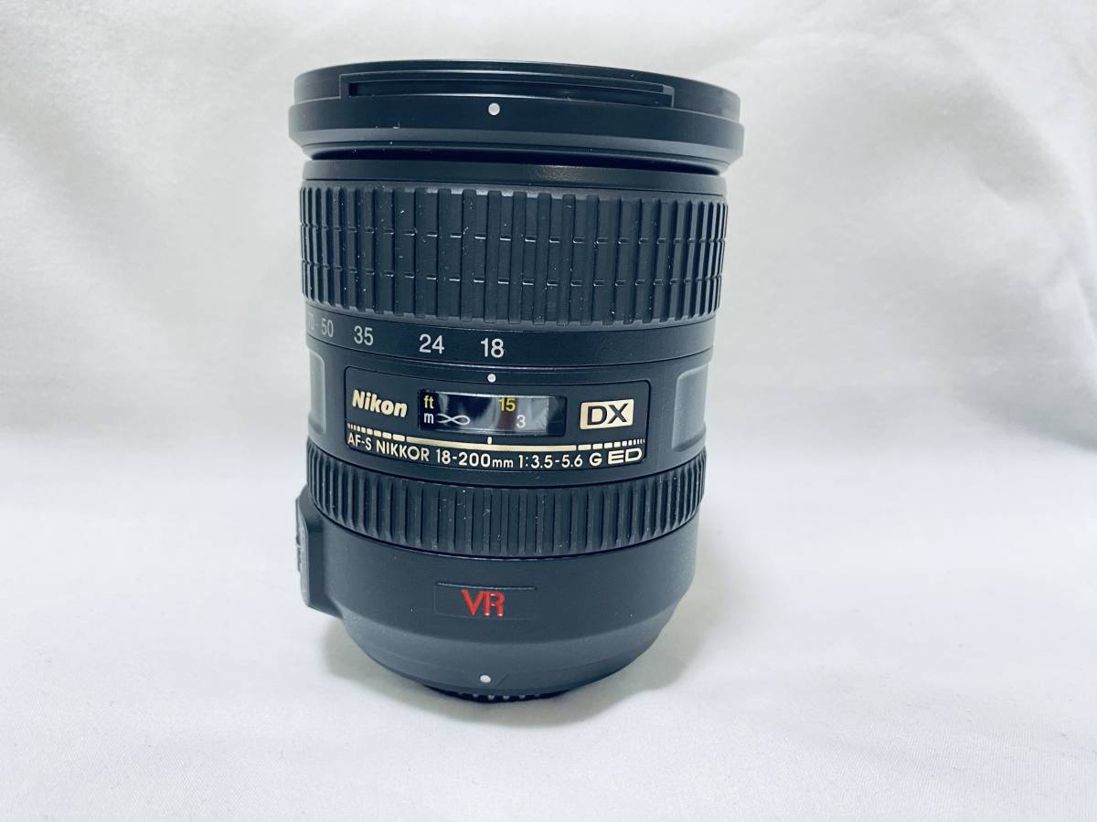 ☆極上美品☆ニコン NIKON AF-S 18-200mm F3.5-5.6 G ED VR #521#011 