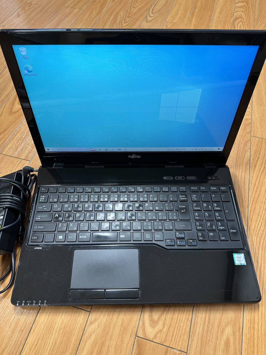 中古ノートパソコン 富士通 WA2/Z Core i7-6700HQ/メモリ8GB/wifi/15.6インチ/webカメラ