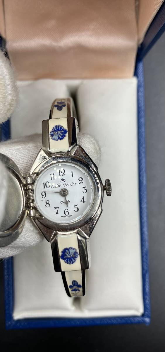 Andre Mouche スイス アンドレムッシュ バングル レディース 腕時計