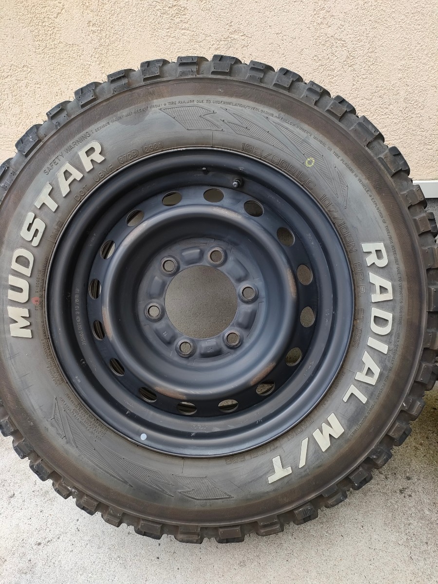 ナンカン NANKANG マッドスター MUDSTAR 195/80R15 ハイエース200系 