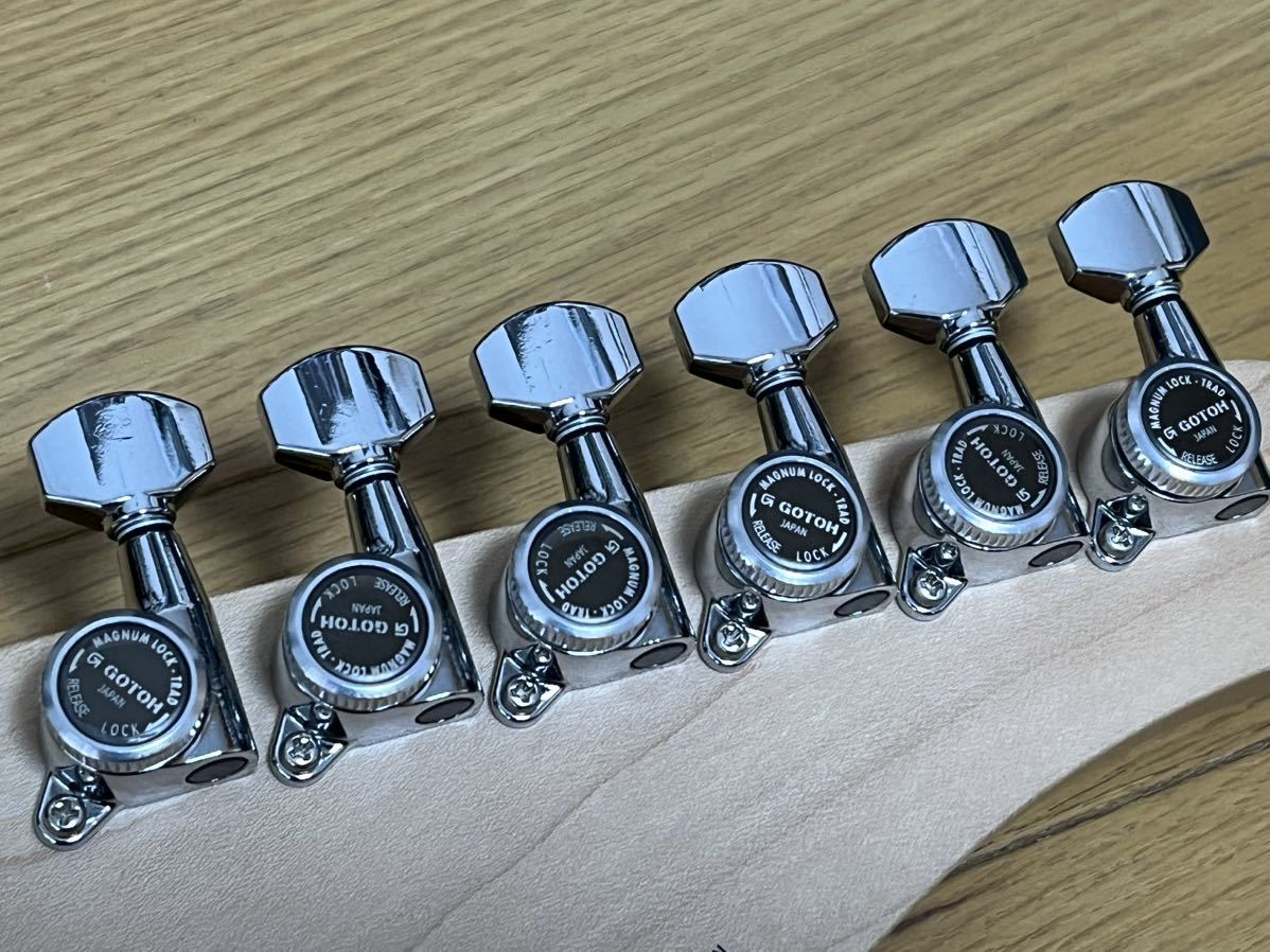 T's Guitars ギター ネック ステンレスフレット リバースヘッド