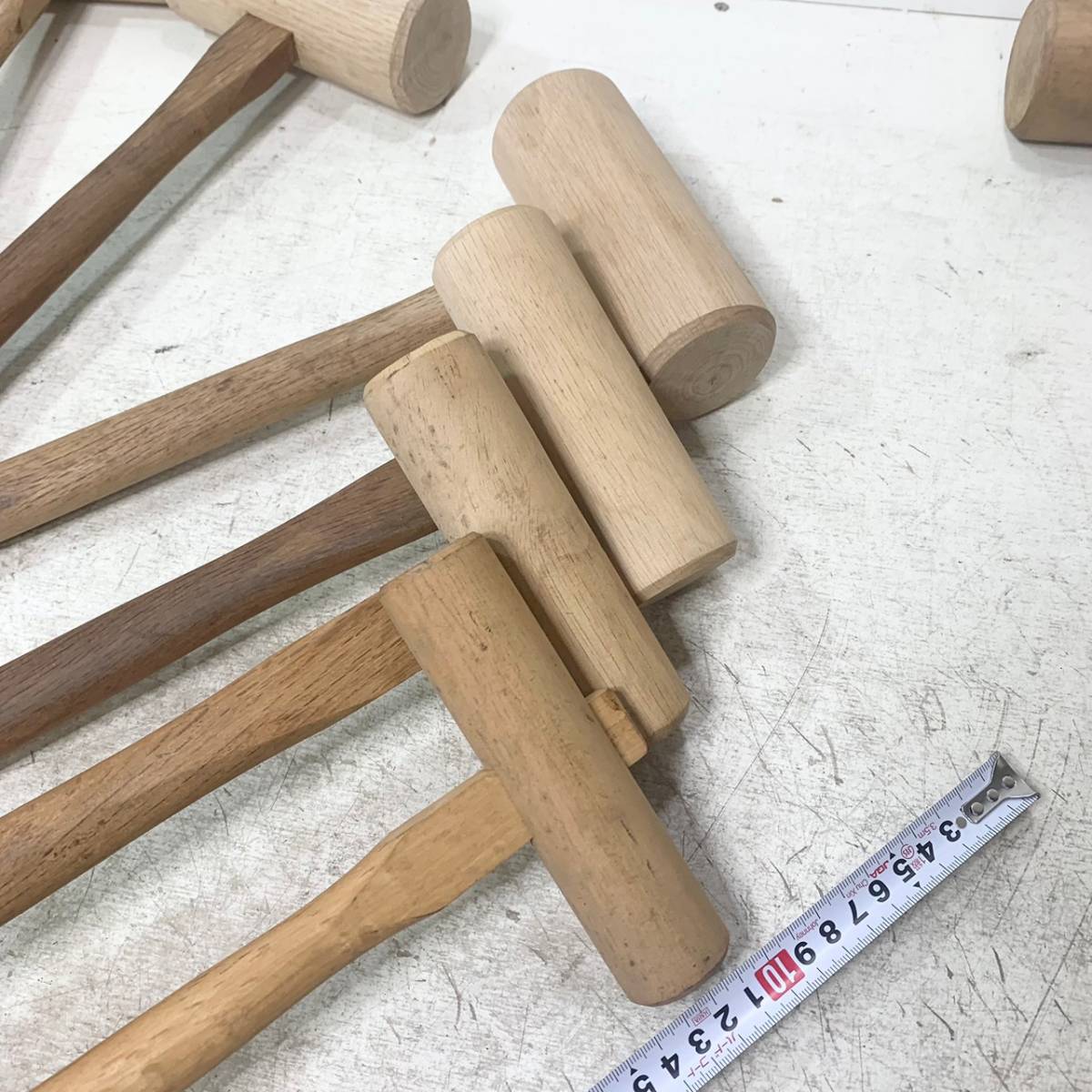SF6 店舗 保管品 木槌 色々 サンモク 芯付きハンマー 槌 計19点 まとめ 