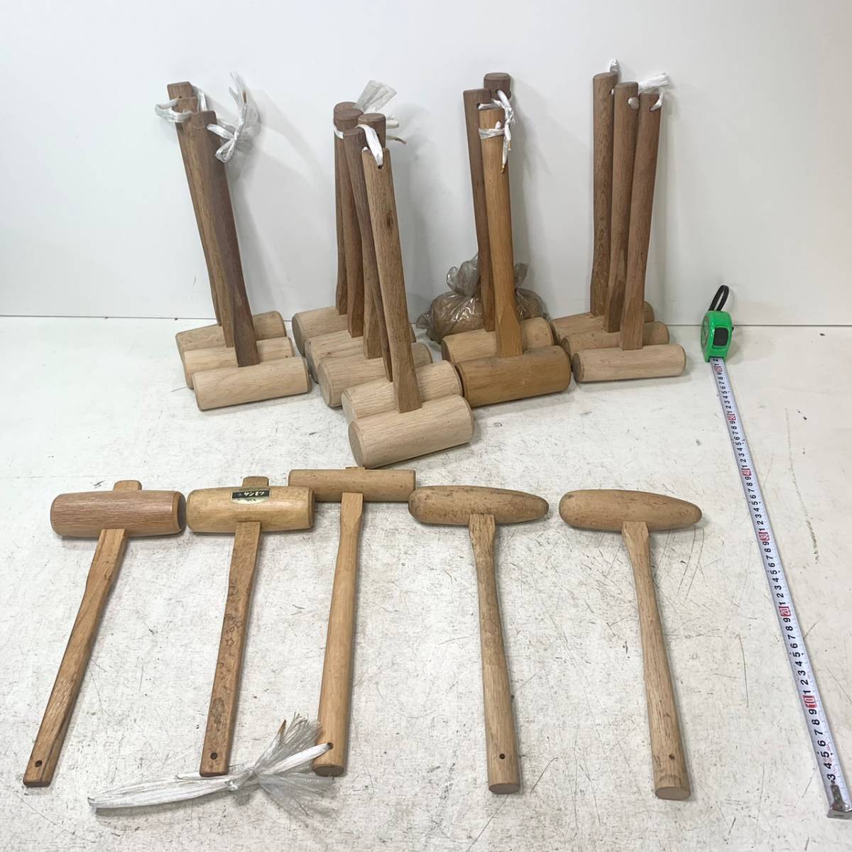 SF6 店舗 保管品 木槌 色々 サンモク 芯付きハンマー 槌 計19点 まとめ 