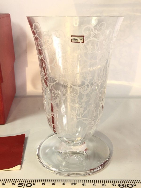バカラ Baccarat エルナ フラワーベース 花瓶 ERNA オールド 唐草 ひ