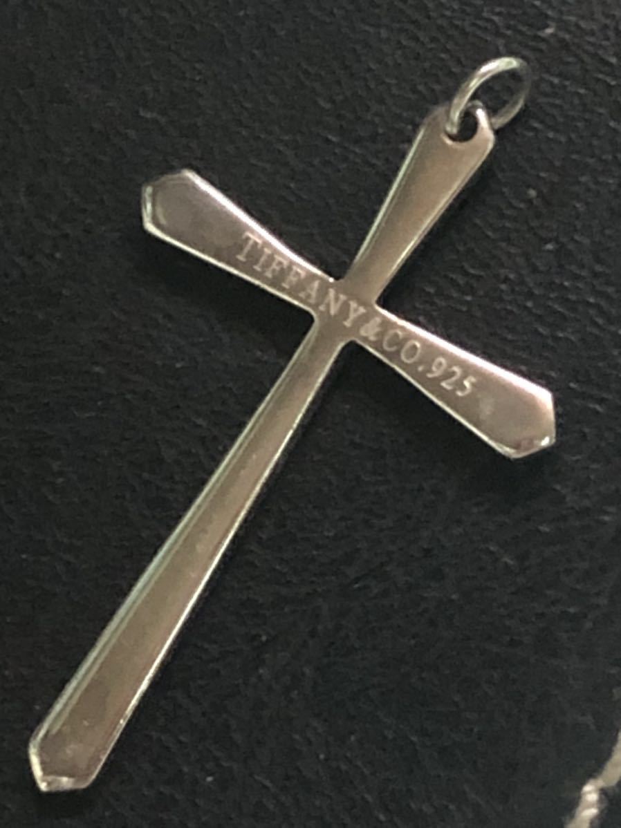 激レア ティファニー クロス ペンダント ネックレス 十字架 TIFFANY&Co