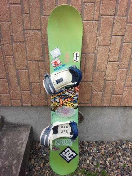 BURTON×SALOMON バートン スノーボードセット バインディング付 