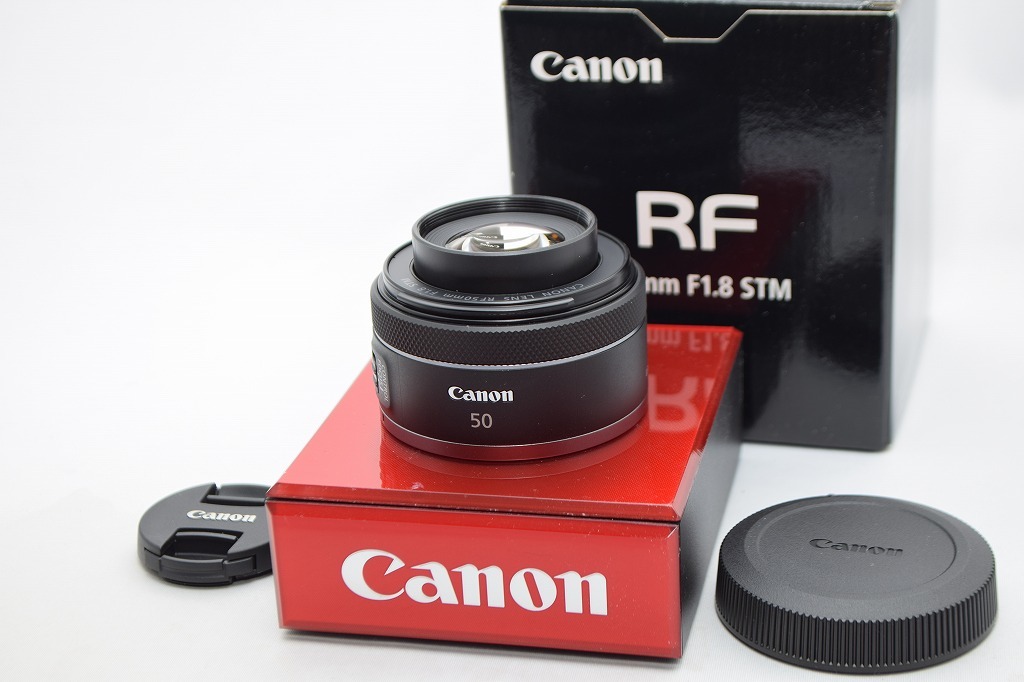美品★Canon キヤノン RF 50mm F1.8 STM★