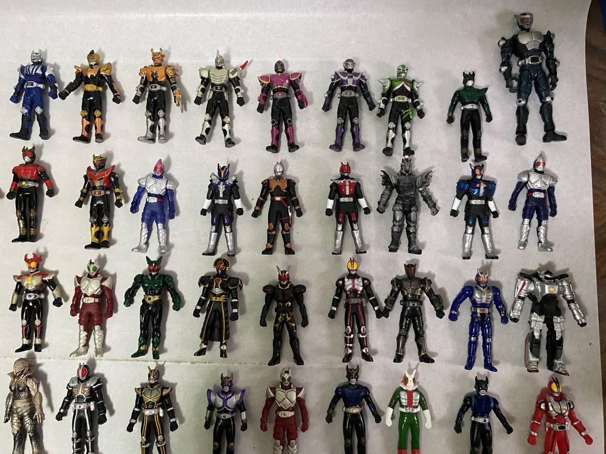 仮面ライダー ソフビ フィギュア 70体セット クウガ アギト 龍騎