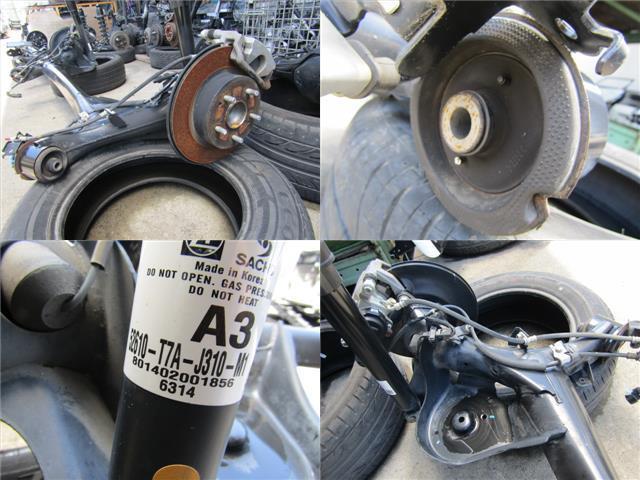 ヴェゼル RU3 リアアクスルビーム 42100-T7A-J30 送料【L】個人宅配送不可