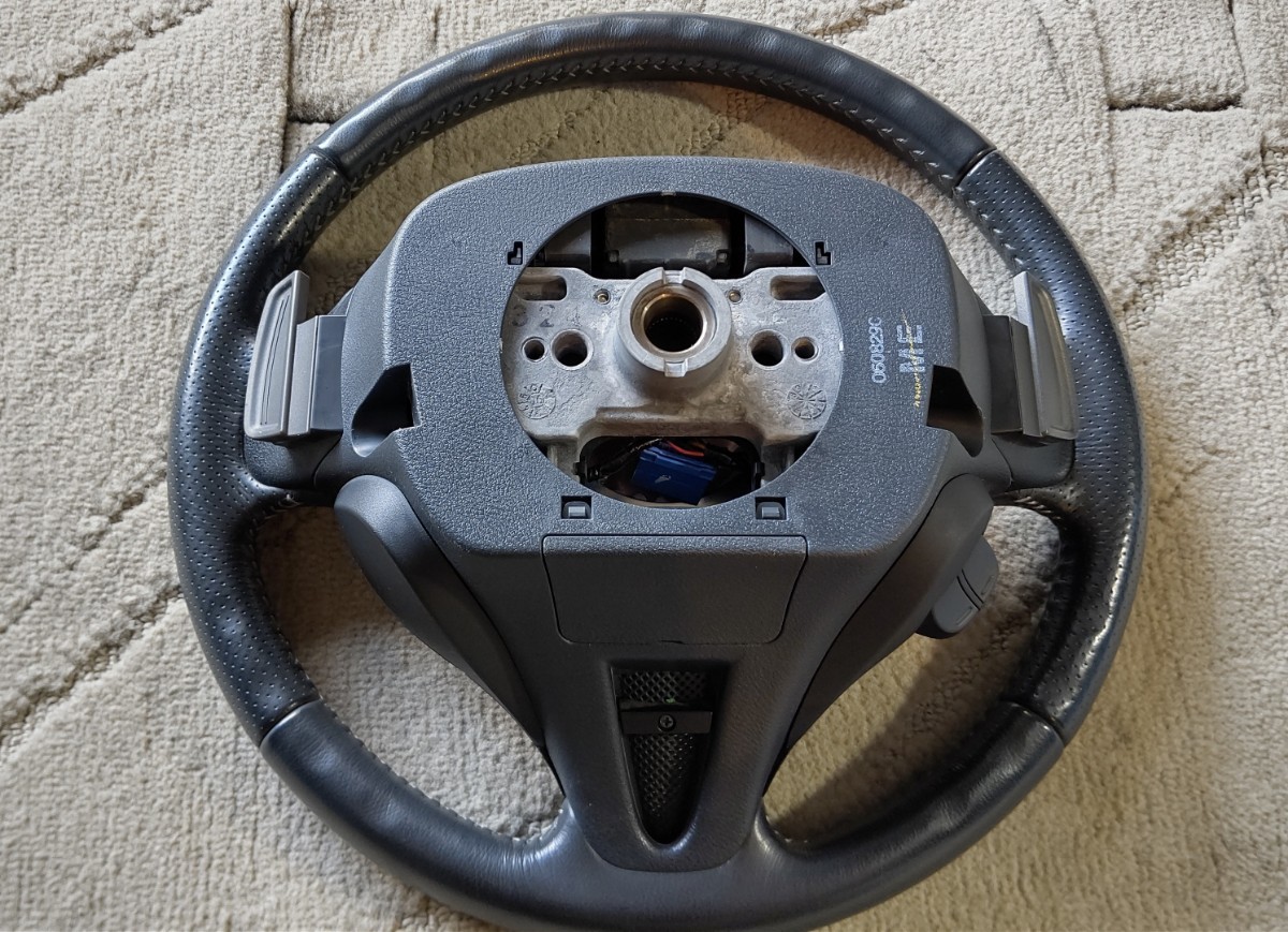 ☆ホンダ ストリーム RSZ 純正 ステアリング RN RN6 ハンドル パドル