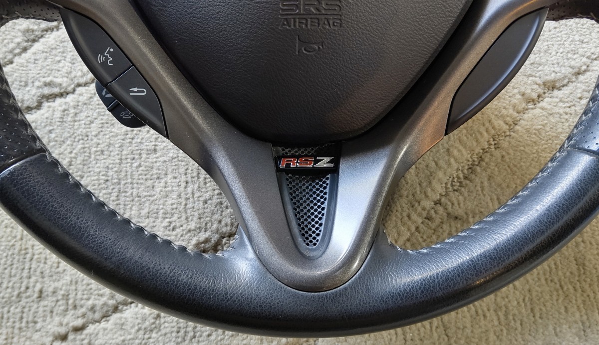 ☆ホンダ ストリーム RSZ 純正 ステアリング RN RN6 ハンドル パドル