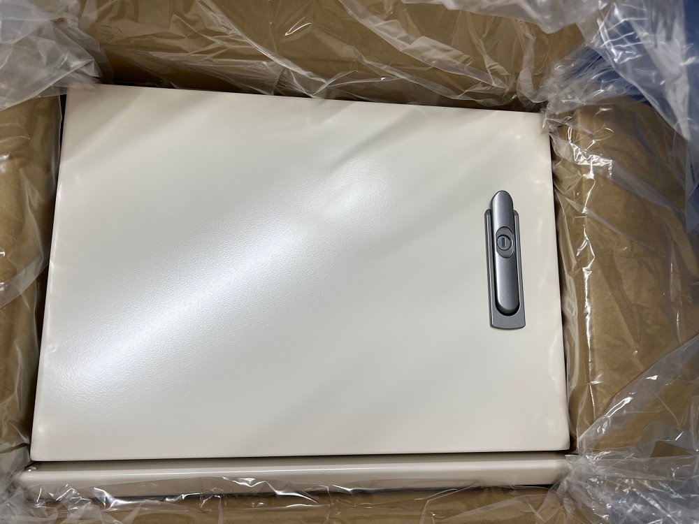 【特注品】河村電器 屋外盤用 キャビネット ヨコ400×タテ315×フカサ160mm　FPOG 3040-16K