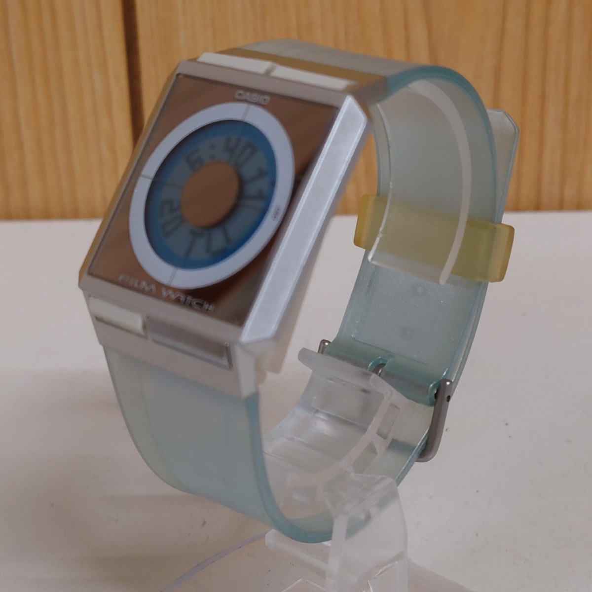 1円~【実動】カシオ CASIO Film Watch フィルムウォッチ FS-02 