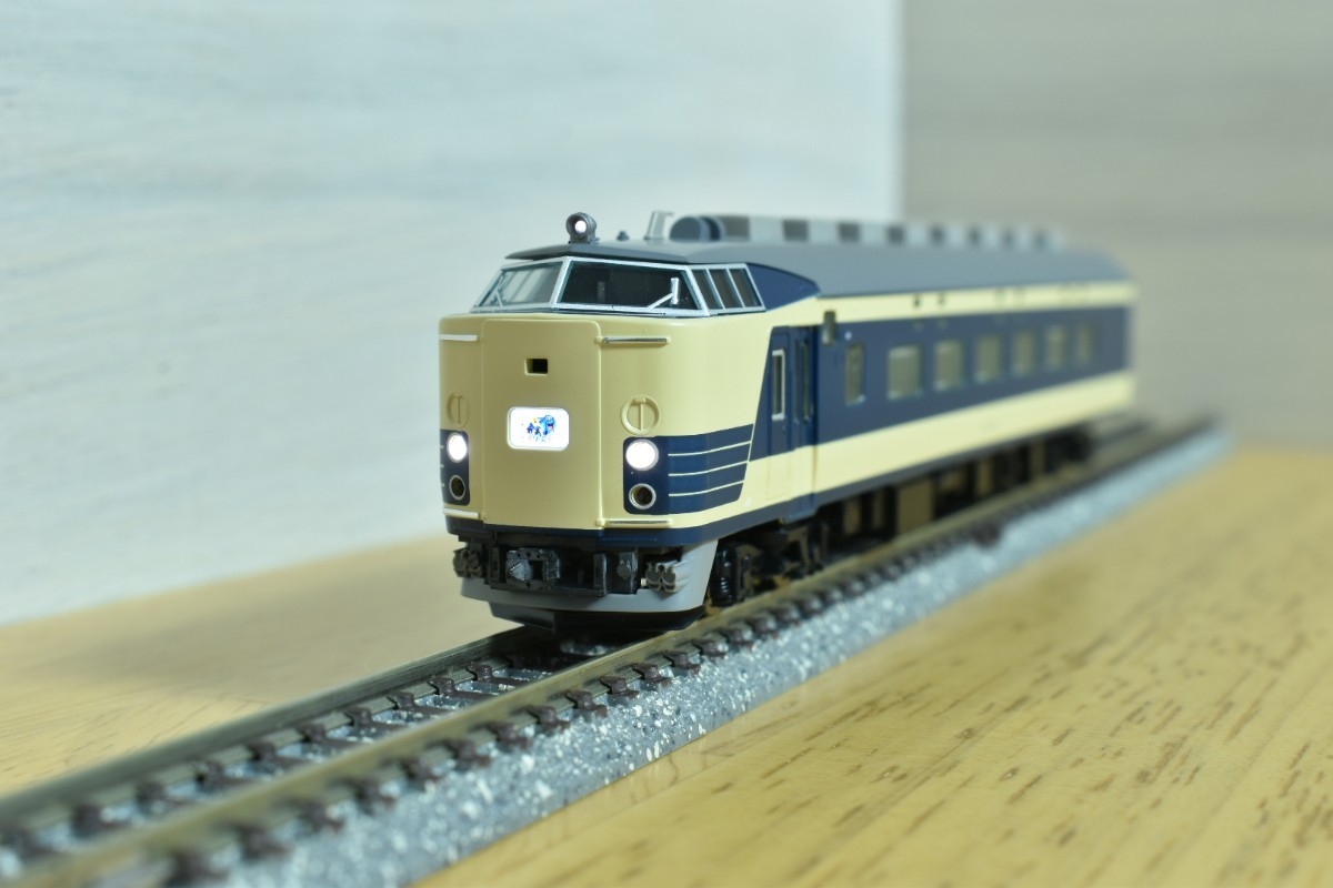 HG TOMIX 98608 583系 N1.N2編成 床下黒色 6両セット トミックス 98608 583