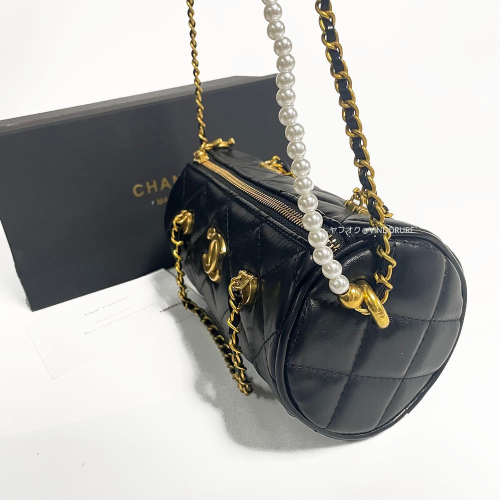未使用】 シャネル ノベルティ 非売品 ミニボストン バッグ 斜め掛け 