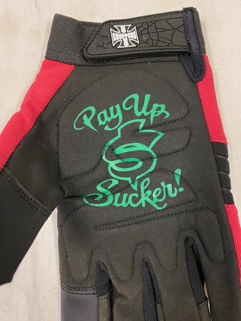 ブラックレザー手袋 Lサイズ 未使用 ウエストコーストチョッバーズ