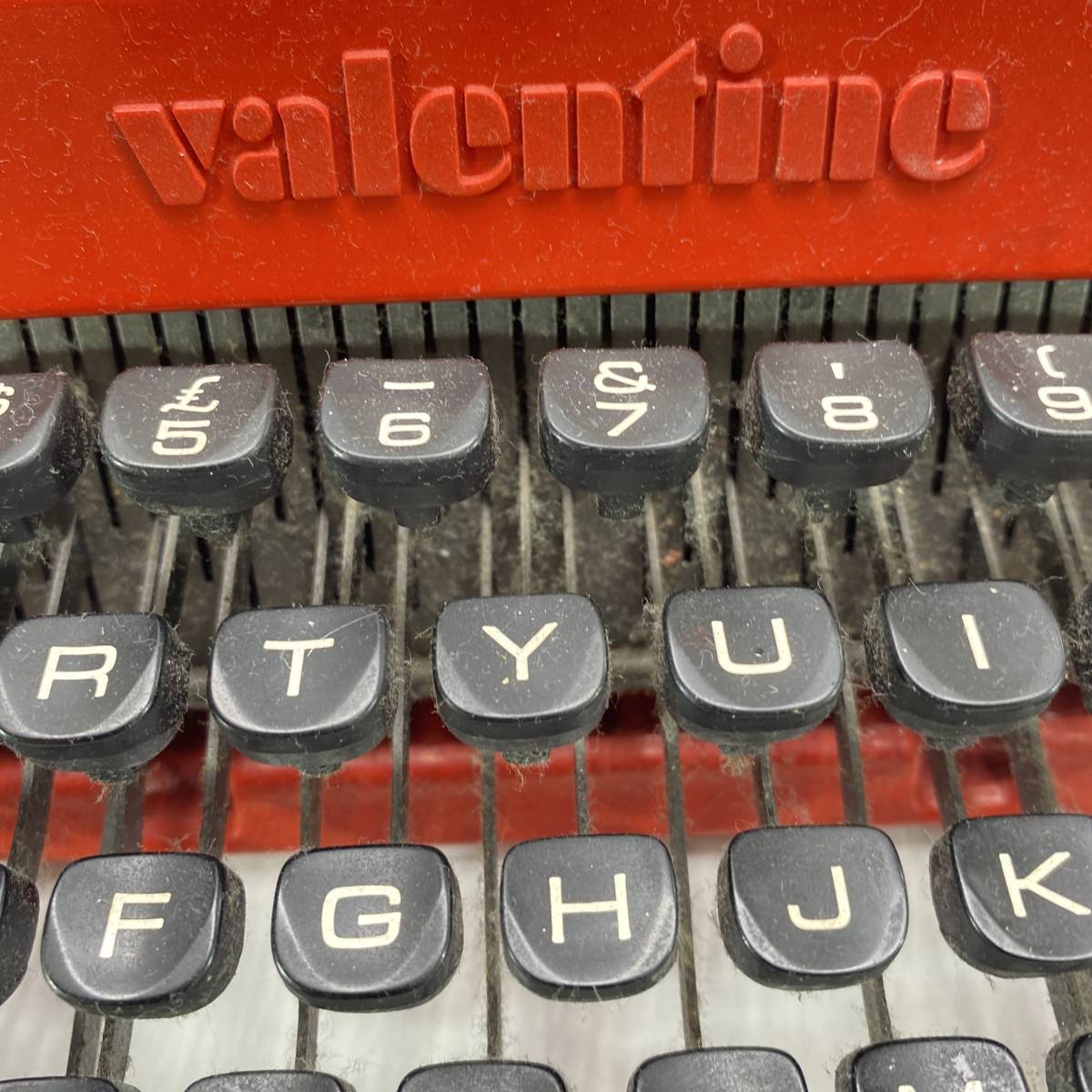1円～ 8T223040503 olivetti オリベッティ タイプライター valentine 