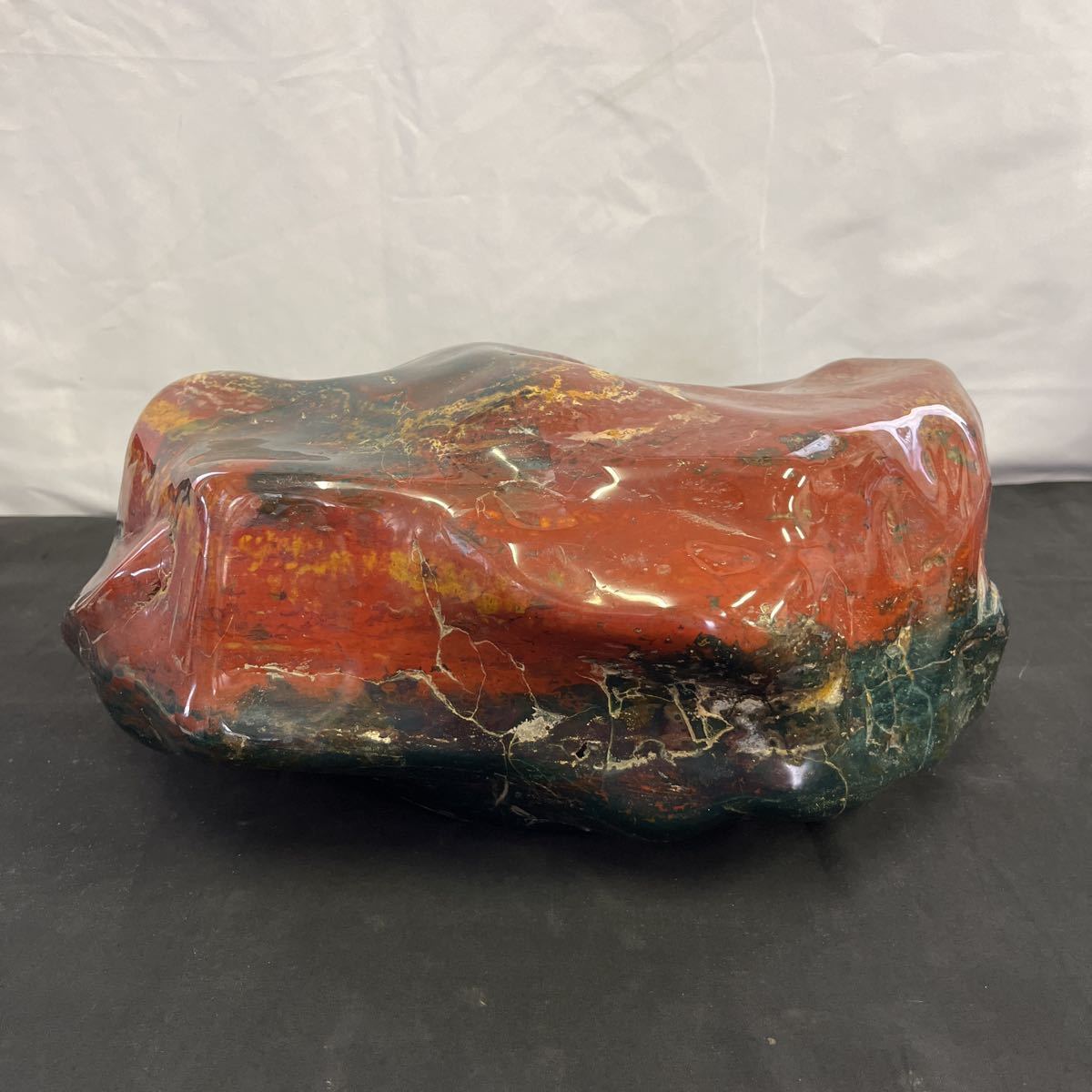 ○中古【鑑賞石】水石/盆石/飾り石/盆栽/玄関/重量28.9kg/観賞用 
