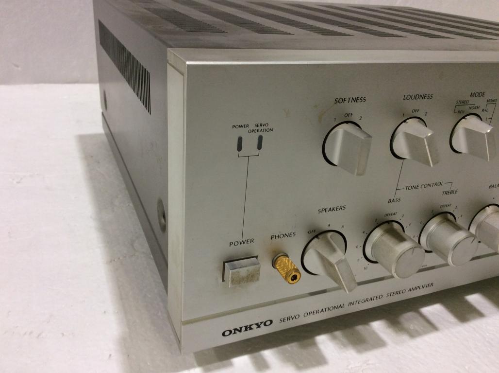 プリメインアンプ ONKYO Integra : A-917オンキョー @29185｜中古 (2250602) オンキョー プリメインアンプ Integra A-810 ONKYO