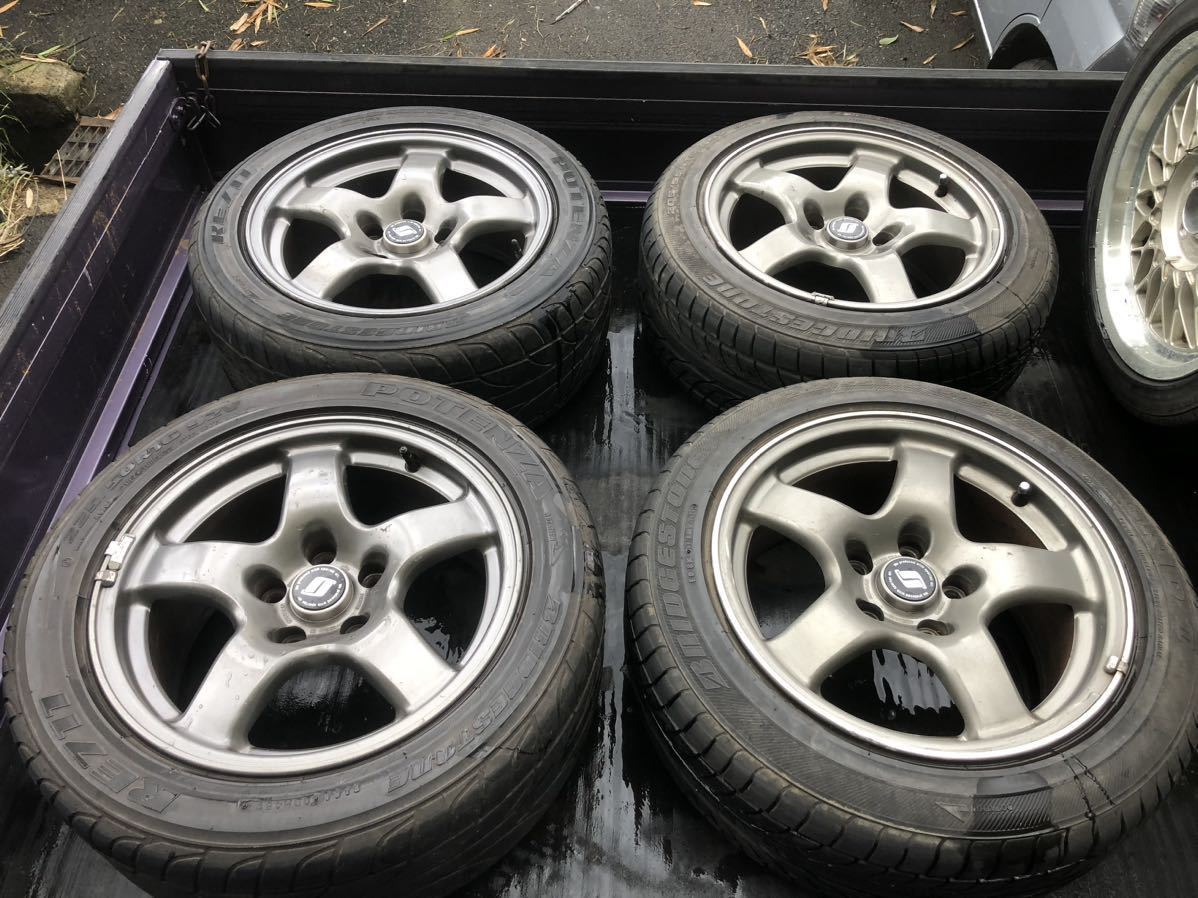 GTR R32 純正ホイール　16インチ 2本 R32 GTR純正ホイール2本 スカイライン 16X8J+30 5穴 PCD114.3 ハブ径約